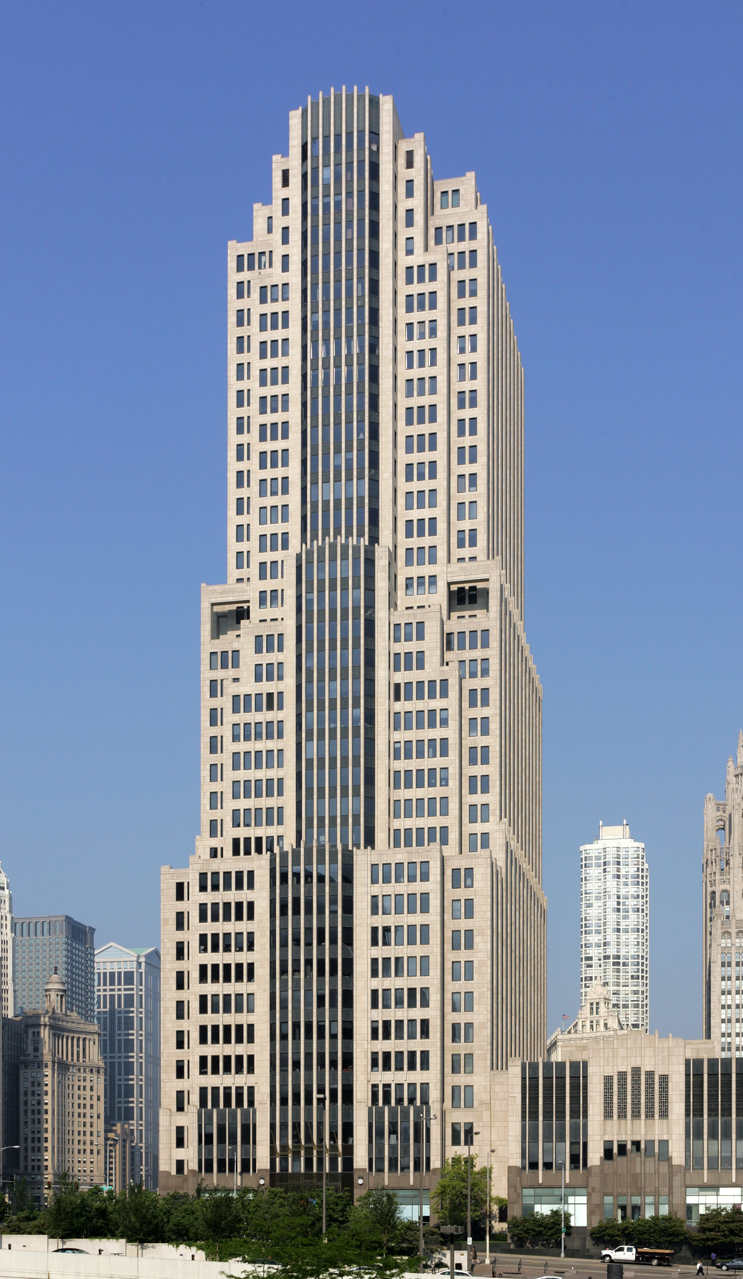 NBC Tower, Chicago - View from the east. © Mathias Beinling